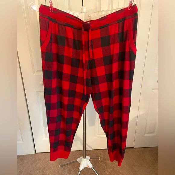 JOYSPUN 3x Buffalo Plaid Soft Pajama Pants NWOT - Picture 1 of 3